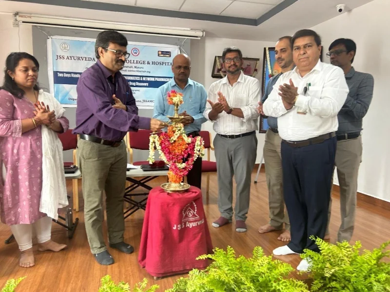 JSS Ayurveda College, bioinformatics-network-pharmacology-workshop-01