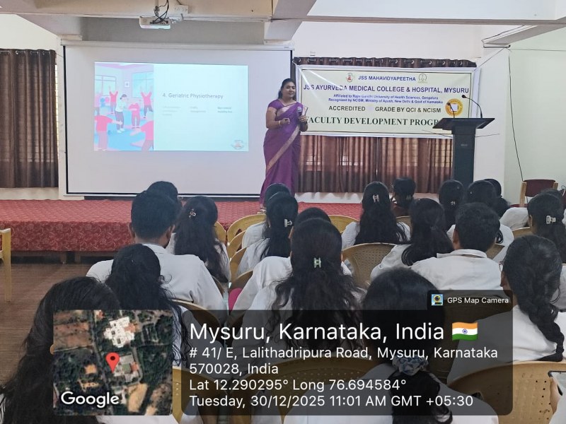 JSS Ayurveda College, Mysuru, Events 2025