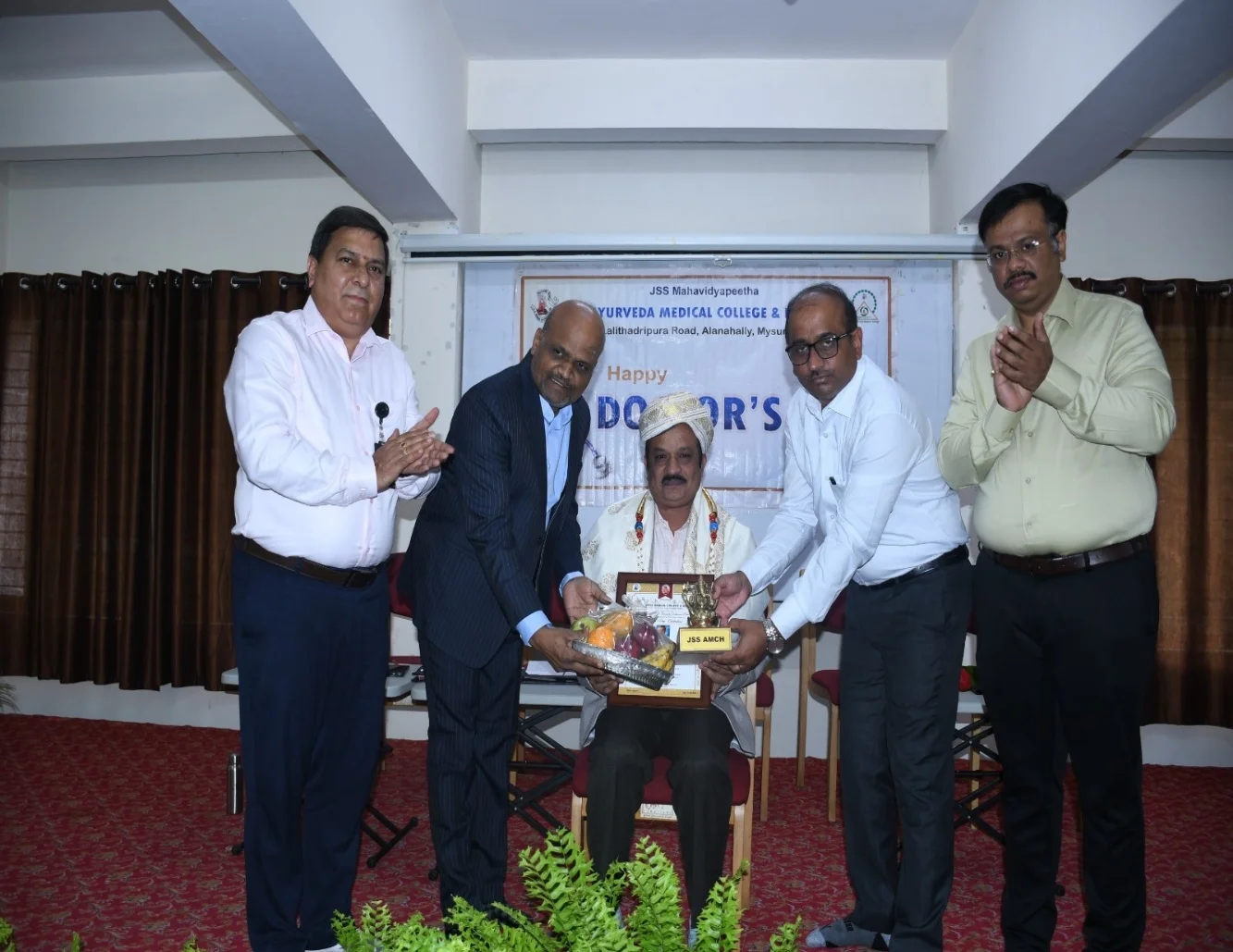 JSS Ayurveda College, Doctors&rsquo; Day Celebration