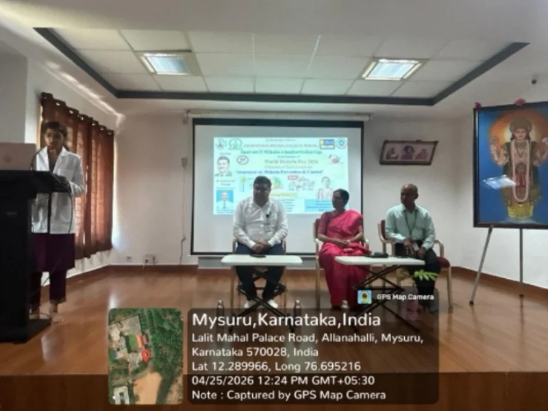 JSS Ayurveda-college, world-malaria-day-2026-01