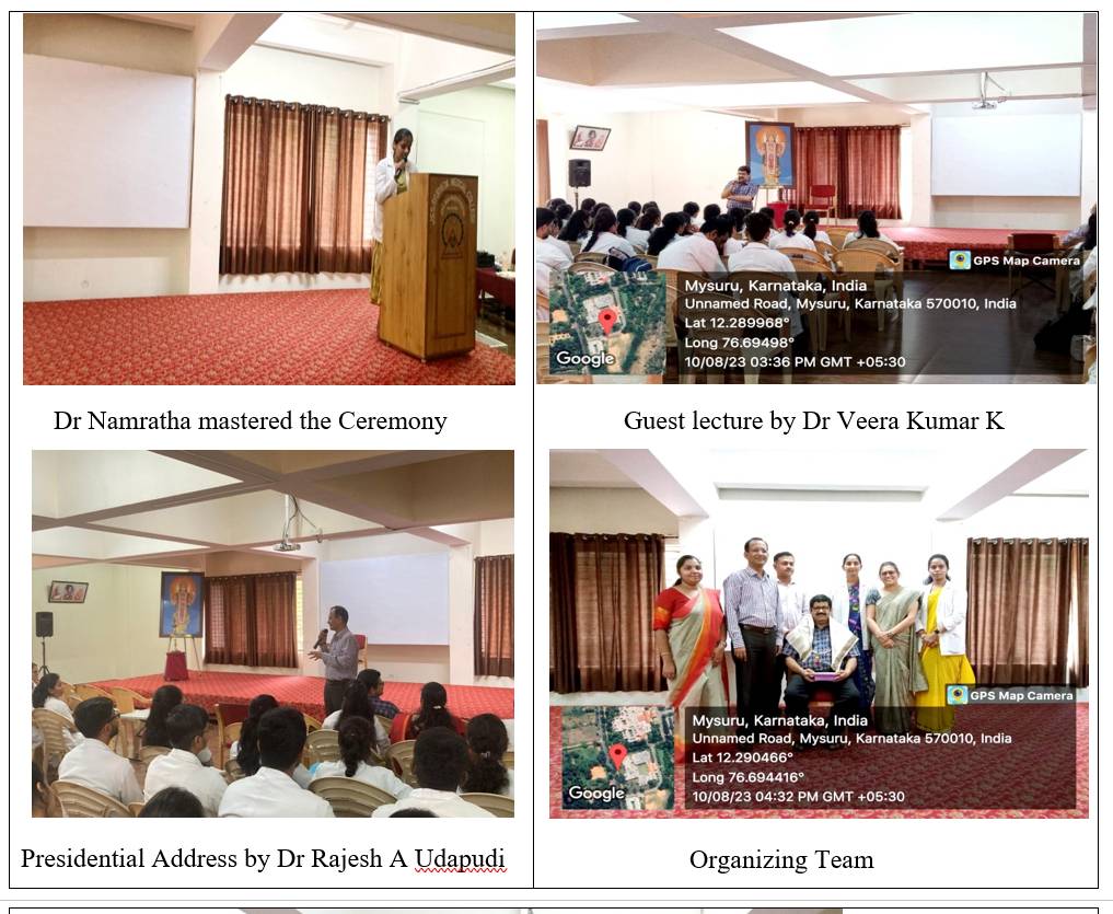 JSS Ayurveda College, Mysuru, News & Events 2023