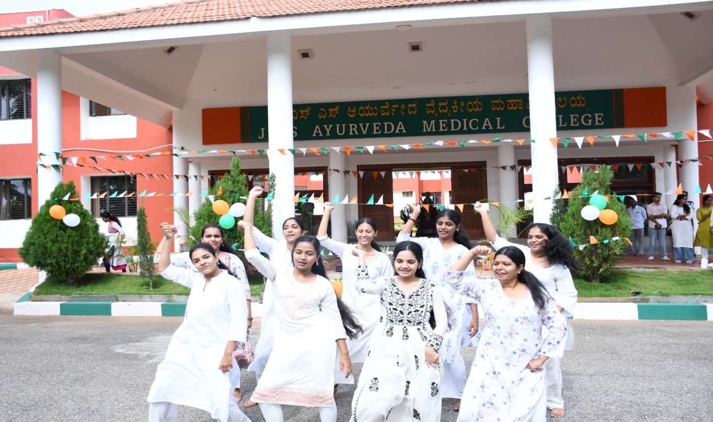 JSS Ayurveda Medical College, Independence Day Celebration 2026
