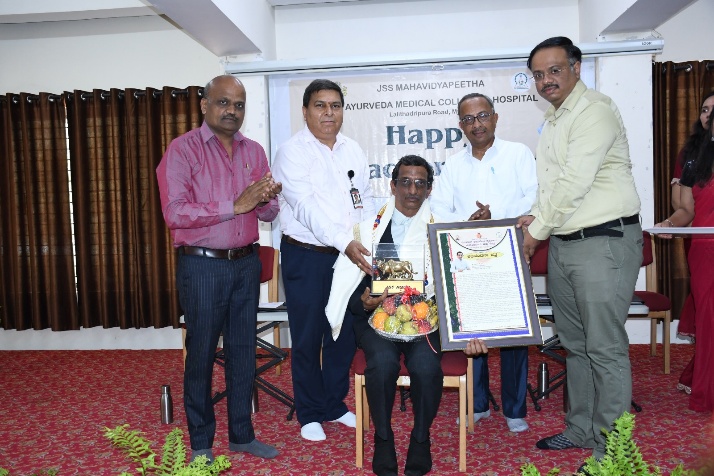 JSS Ayurveda Medical College, Teachers’ Day Celebration 2026