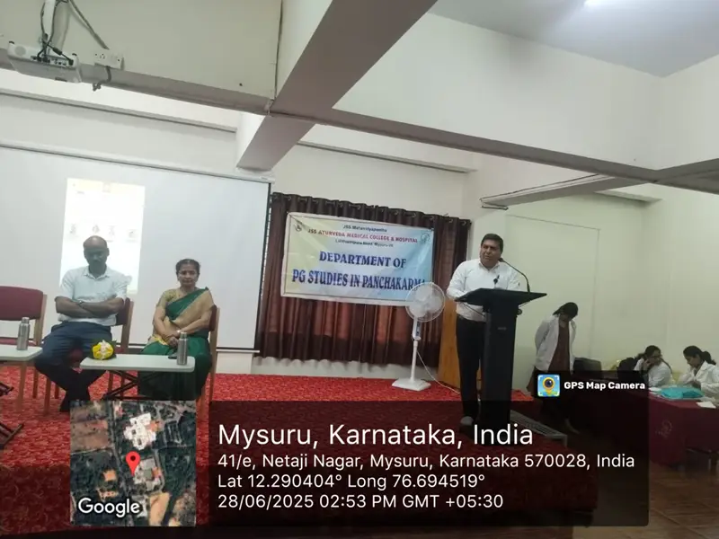 JSS Ayurveda College, Mysuru, News & Events 2025